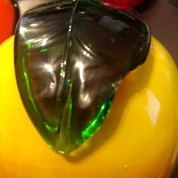 Hand Blown Glass Fruit Set Of 4 Decorative Pieces - Picture 14 of 14